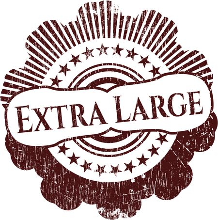 Extra Large grunge seal