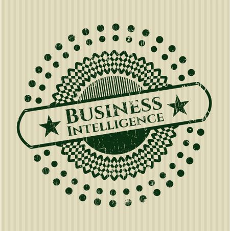 Business Intelligence rubber stamp