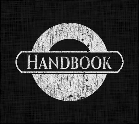 Handbook chalk emblem