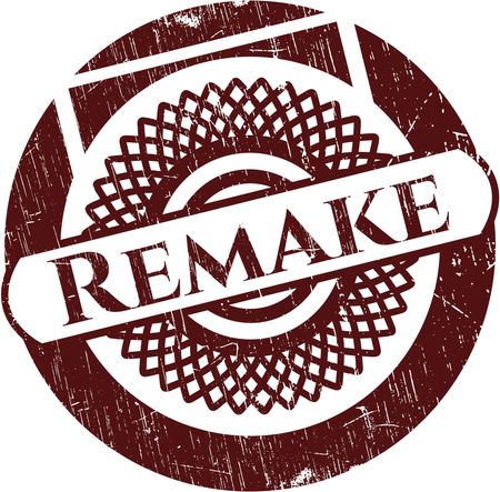 Remake rubber grunge texture stamp