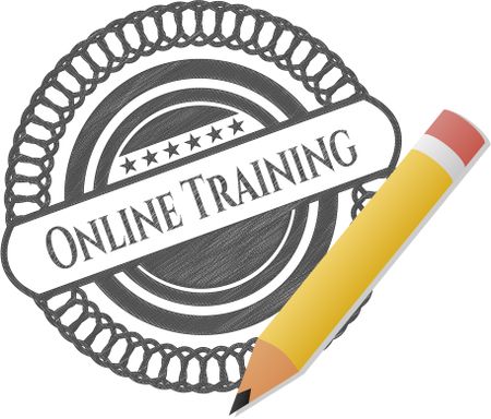 Online Training with pencil strokes