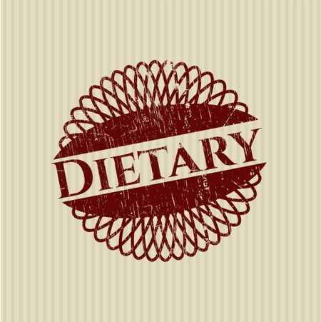 Dietary rubber stamp