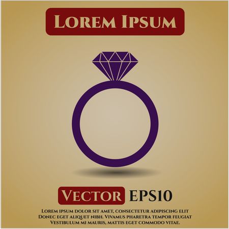 diamond-ring-icon-symbol-424693324 Diamond Ring icon or symbol