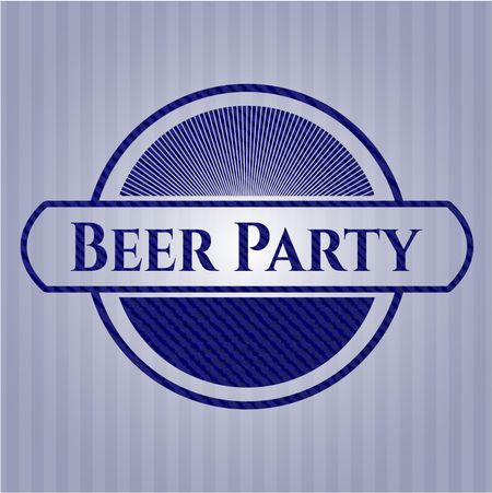 Beer Party jean background