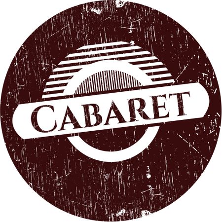 Cabaret rubber stamp