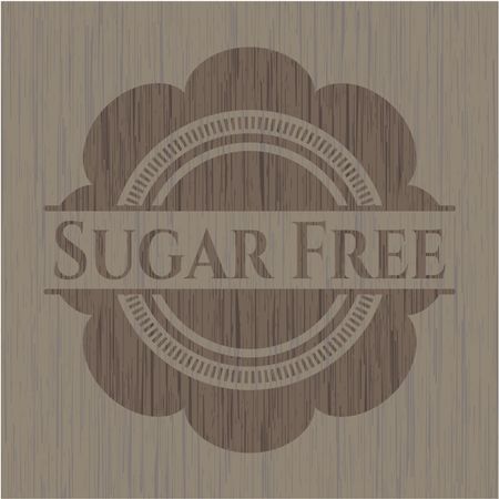 Sugar Free wooden emblem