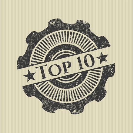 Top 10 with rubber seal texture