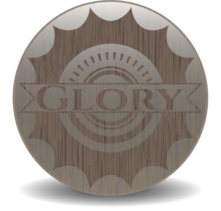 Glory retro wood emblem