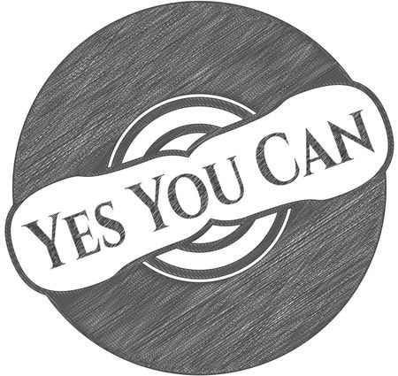 Yes You Can pencil effect