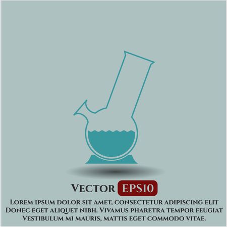 Bong Of Marijuana icon or symbol