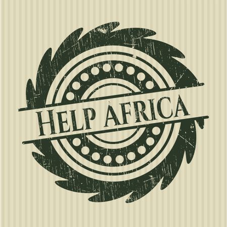 Help Africa with rubber seal texture