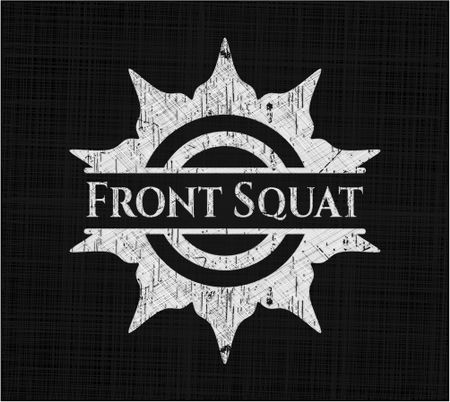 Front Squat chalk emblem