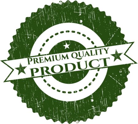 Premium Quality Product with rubber seal texture
