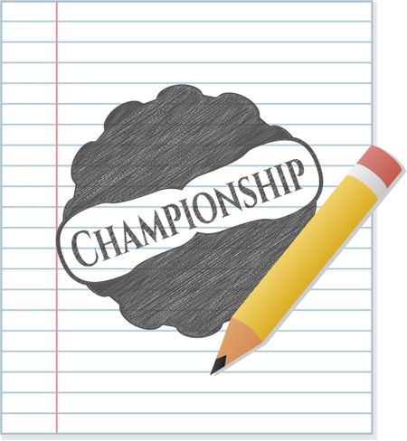 Championship pencil effect
