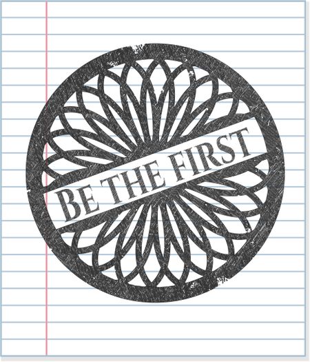 Be the first draw with pencil effect