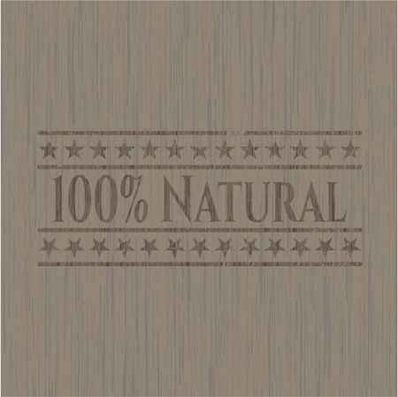 100% Natural wooden signboards