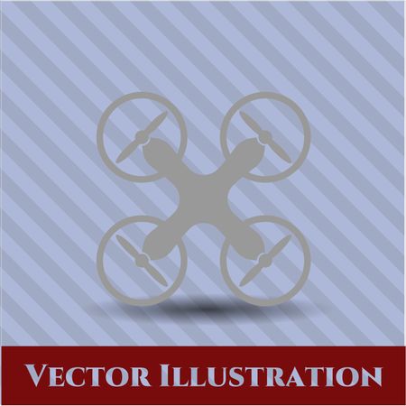 Air Drone vector icon
