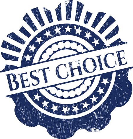 Best Choice grunge seal