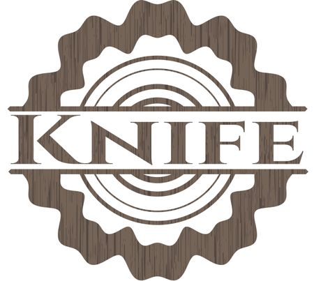 Knife wood signboards
