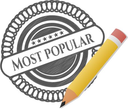 Most Popular pencil strokes emblem