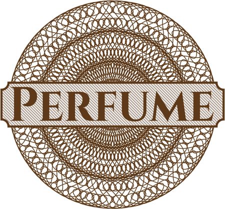 Perfume abstract rosette