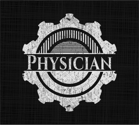 Physician chalk emblem