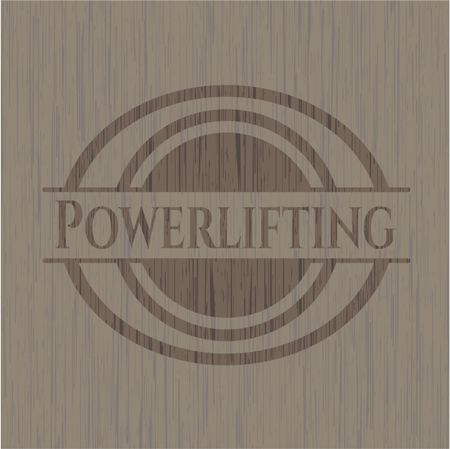 Powerlifting wood emblem
