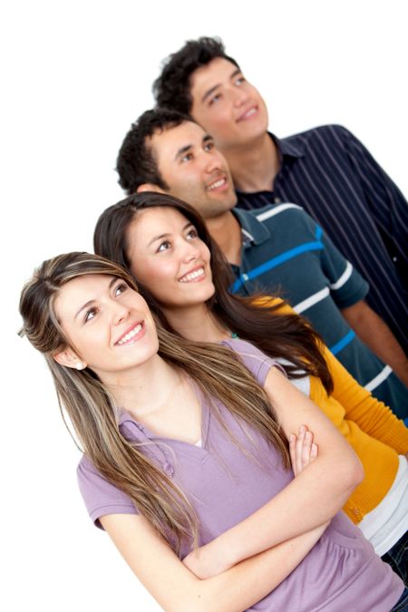 casual-group-friends-isolated-white-background-42638428 Casual group of friends isolated over a white background
