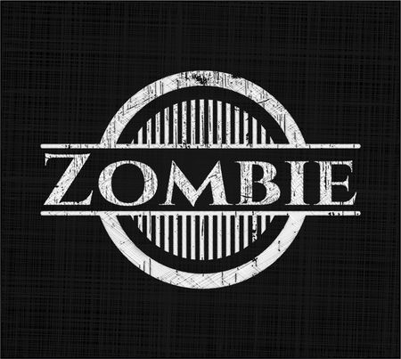 Zombie chalk emblem
