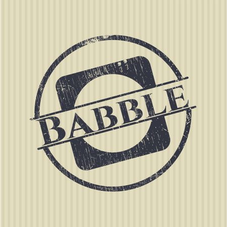 Babble rubber seal