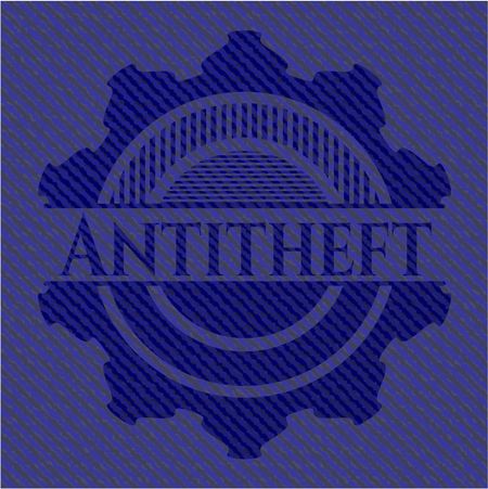 Antitheft with jean texture
