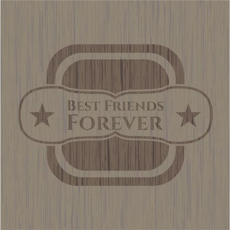 Best Friends Forever wood emblem