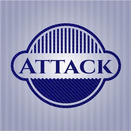 Attack with jean texture