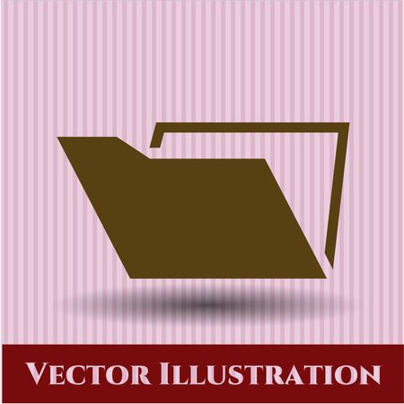 Folder vector icon