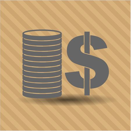 Stack of coins icon