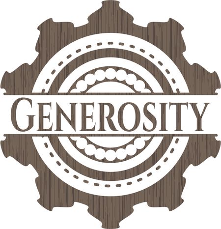 Generosity wood emblem