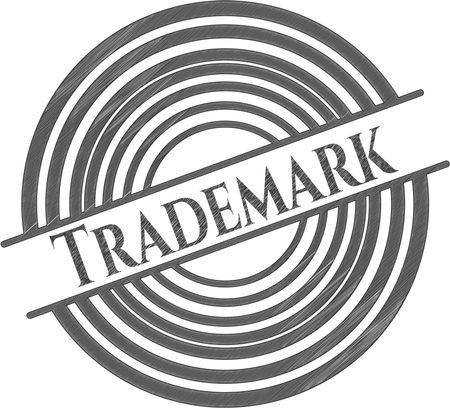 Trademark draw (pencil strokes)