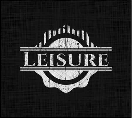 Leisure chalk emblem