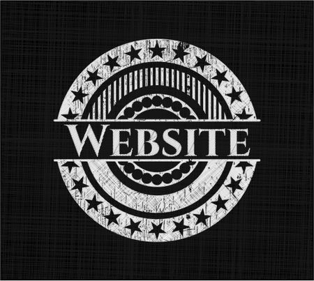 Website chalk emblem