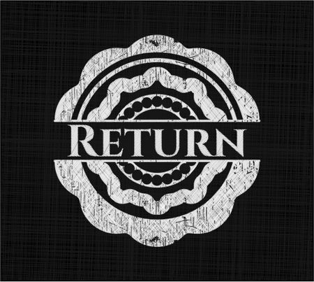 Return with chalkboard texture