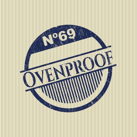 Ovenproof rubber seal