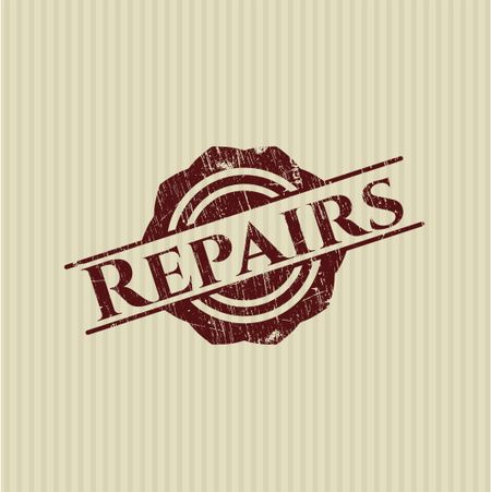 Repairs rubber seal