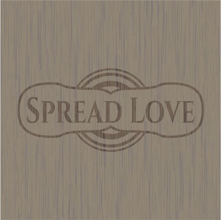 Spread Love wood emblem