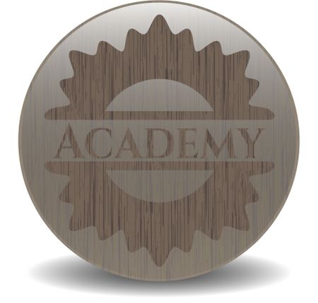 Academy realistic wooden emblem