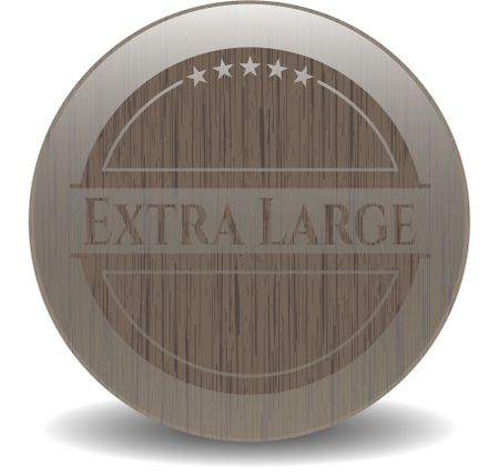 Extra Large wooden emblem