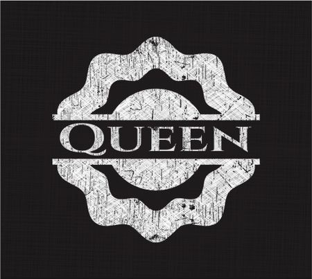 Queen chalk emblem