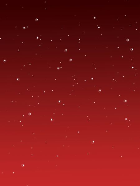 Red sky full with stars to be used as background