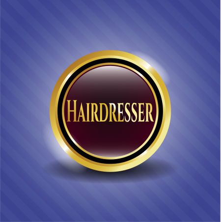 Hairdresser golden badge
