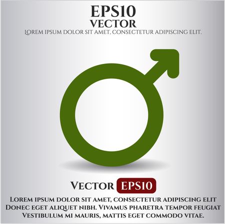 male icon vector symbol flat eps jpg app web concept website