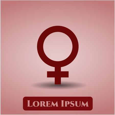 female icon vector symbol flat eps jpg app web concept website
